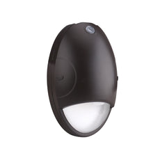 Lumight 15W LED Emergency Wall Pack – 3CCT Selectable (3500K/4000K/5000K), Photocell, Battery Backup, Bronze Finish – Outdoor Safety & Egress Lighting