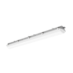 Lumight 4FT LED Vapor Tight Light – 40W/50W/60W, 3CCT Selectable (3500K/4000K/5000K), 7,800 Lumens, IP65, NSF, Gray – Wet Location-Rated Commercial Fixture