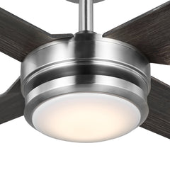 Indoor/Outdoor fan with LED Light Kit | 56”, 6 Speeds, Remote Control | 800 Lumens | 3 CCT Selectable | Matte Black