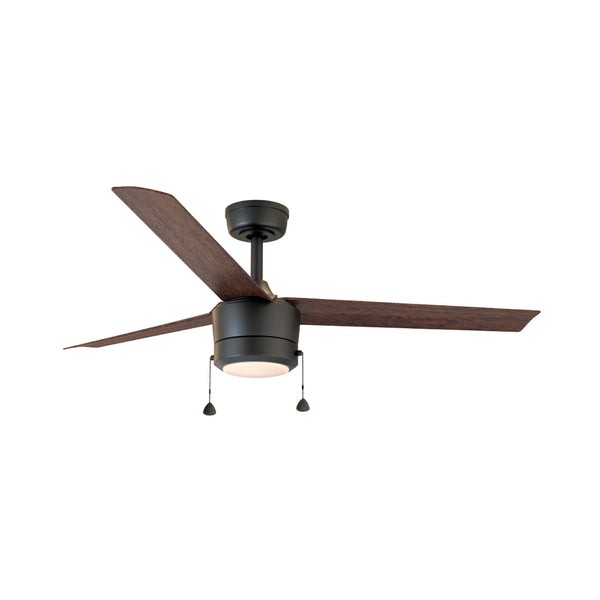 Indoor Fan with LED Light Kit | 44”, 3 Speeds, Pull-chain Control | 1000 Lumens | 3 CCT Selectable | Matte Black/Dark Brown Finish