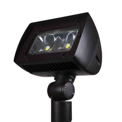 Wide Beam Flood Light, 78W, 8843 lm, 115 LM/W, 5000K, Kuckle/Slipfitter Mount, No Photocell, Non Dimming