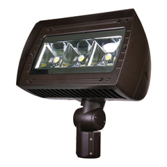 Wide Beam Flood Light, 100W, 13313 lm, 129 LM/W, 5000K, Kuckle/Slipfitter Mount, No Photocell, Non Dimming