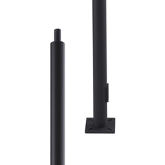 Round Straight Steel Poles | 22 feet | 5" Nominal Shaft Dimension