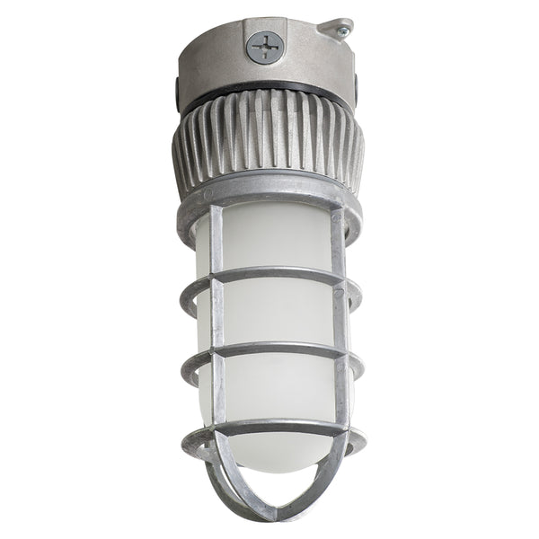 Ceiling Mount Vapor tight, 14W, 1900 LM, 4000K, 120-277V, Aluminium Finish