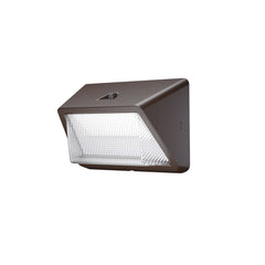 Traditional LED Wall Pack | Downforce Series | 50W | 4000K CCT | 7642 Lumens | Bronze Finish