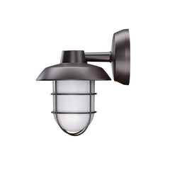 Architectural LED Wall Sconce | Torrential Series | Changeable CCT | 1000 Lumens | White Finish
